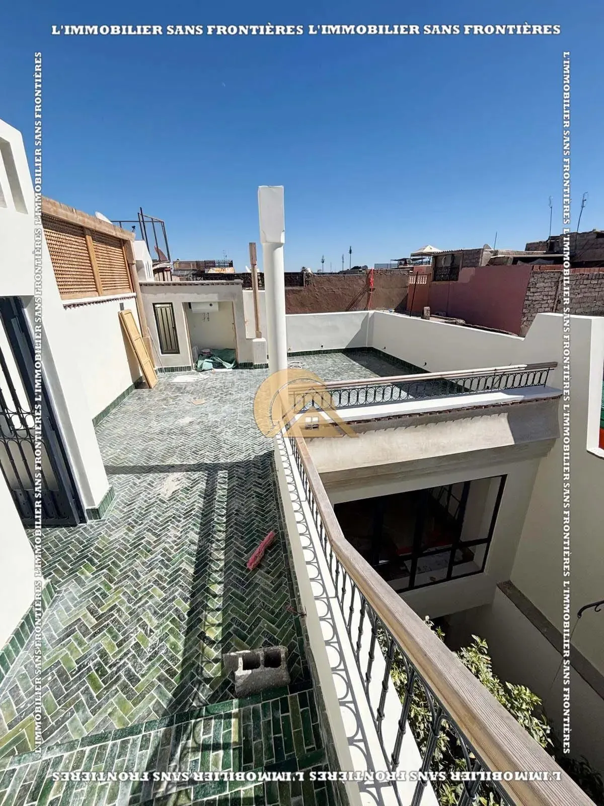 Riad titré à vendre à Riad laarous, Marrakech – 106 m² avec terrasse de 80 m² - مراكش (4)