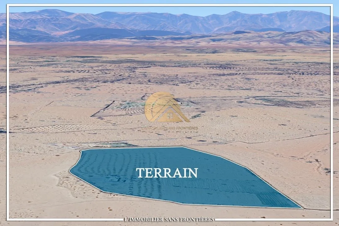 Terrain à vendre — ZH2 – Route d’Amizmiz, Marrakech - مراكش (2)