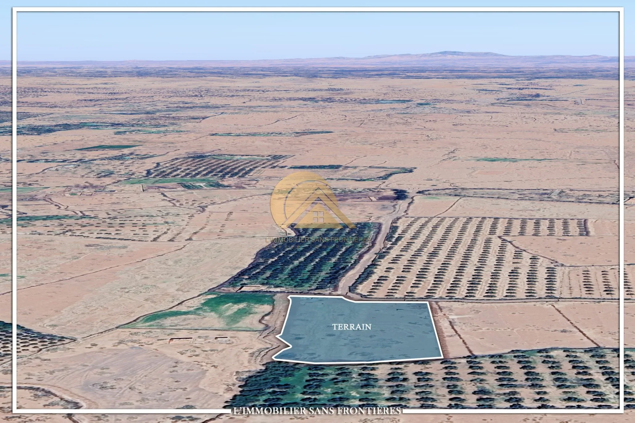 Terrain à vendre à Route Amizmiz km 16, Marrakech — RA — 1 hectare 0135m² - مراكش (3)
