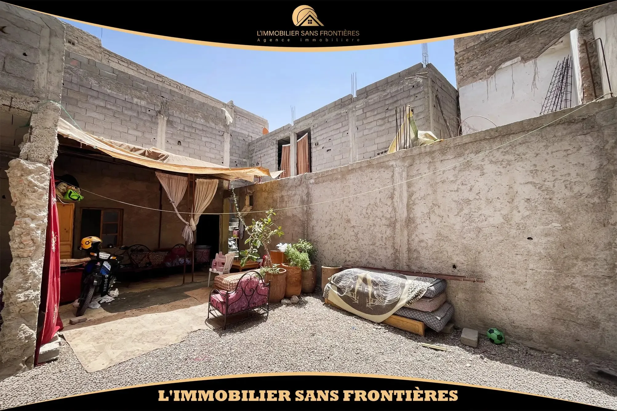 Riad Melkia à rénover à vendre dans la Médina, Marrakech – 150 m² - مراكش