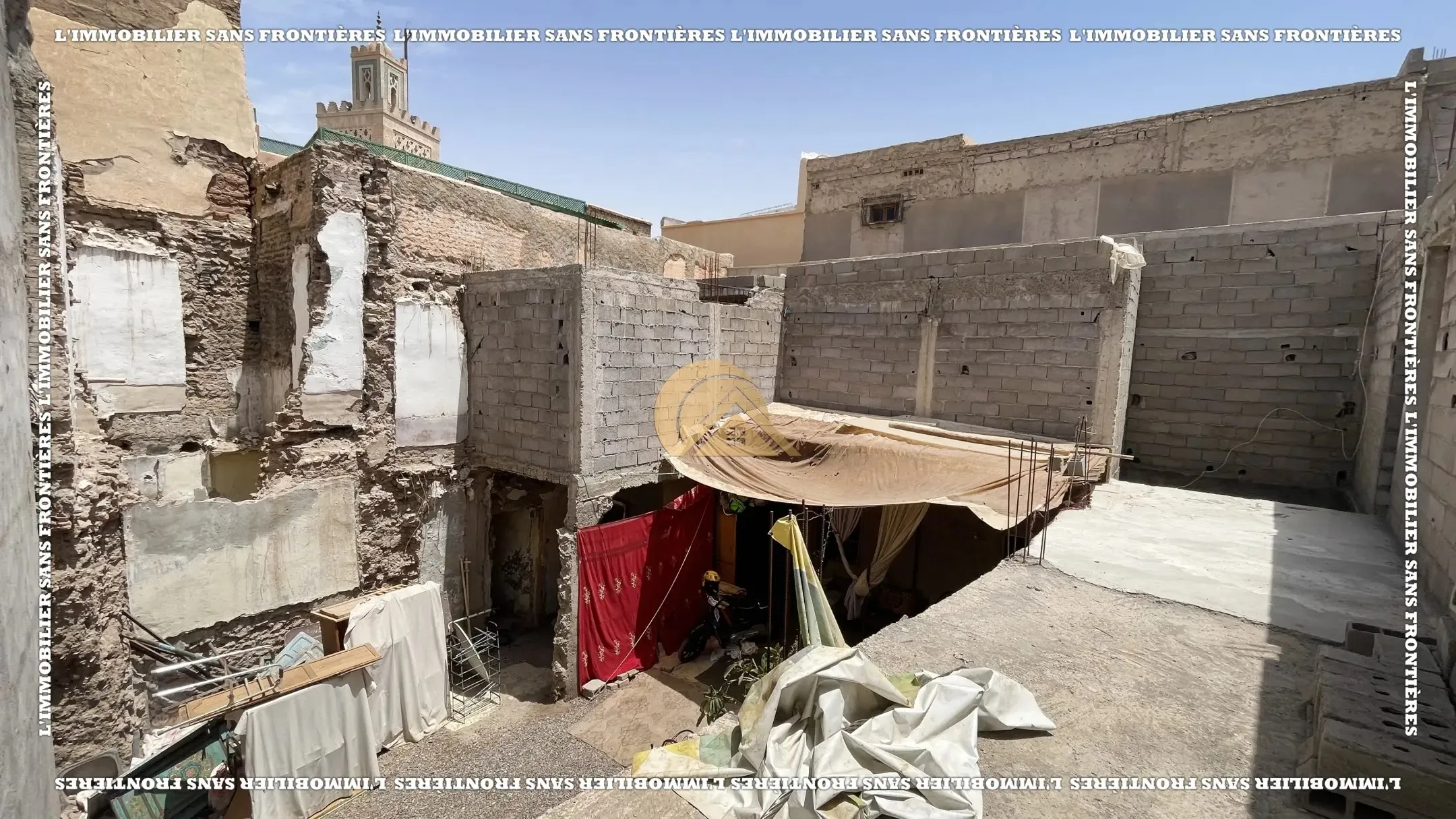 Riad Melkia à rénover à vendre dans la Médina, Marrakech – 150 m² - مراكش (4)