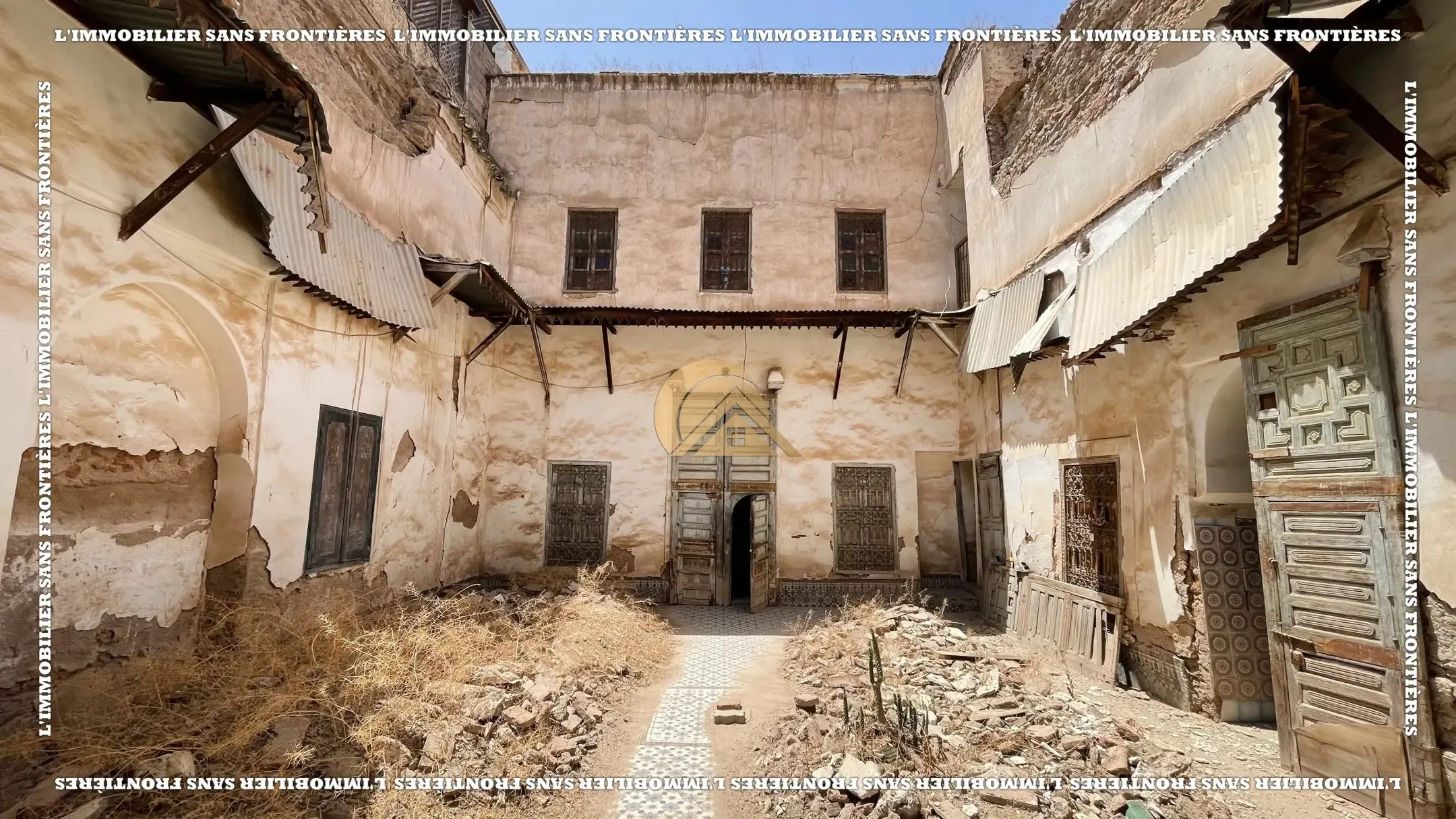 Riad Melkia en ruine à vendre dans la Médina, Marrakech – 220 m² - مراكش (2)