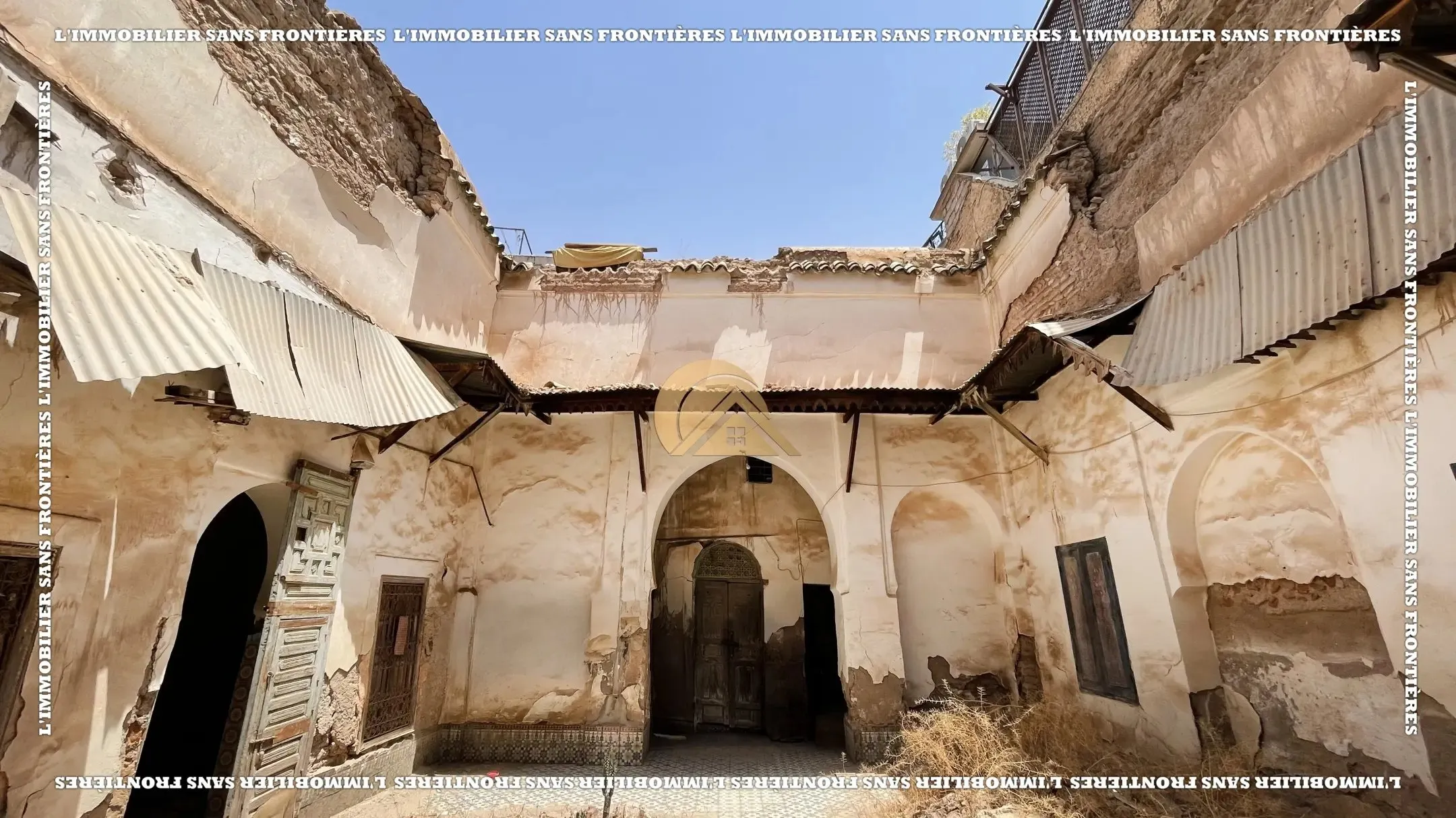 Riad Melkia en ruine à vendre dans la Médina, Marrakech – 220 m² - مراكش (3)