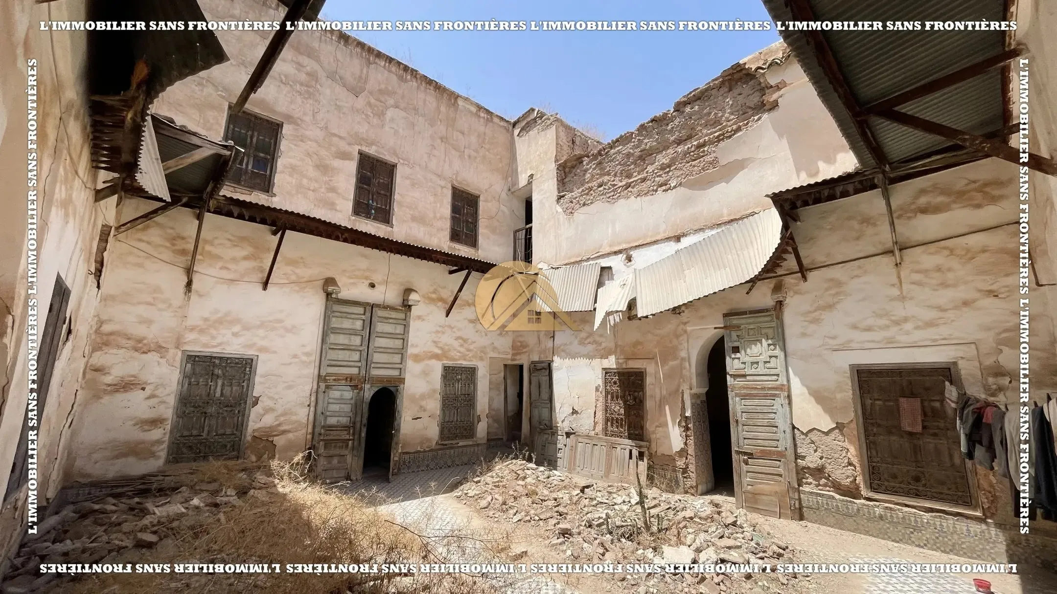 Riad Melkia en ruine à vendre dans la Médina, Marrakech – 220 m² - مراكش (4)