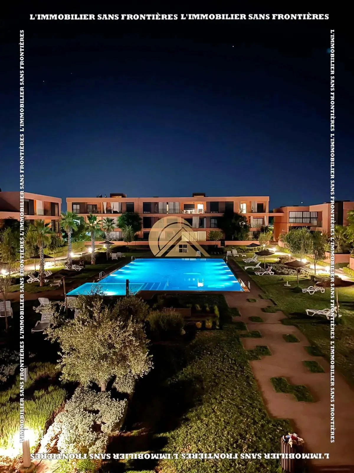 Appartement meublé de 78 m² au Golf Noria – 2 chambres, balcon, terrasse, piscine et parking titré - مراكش (3)