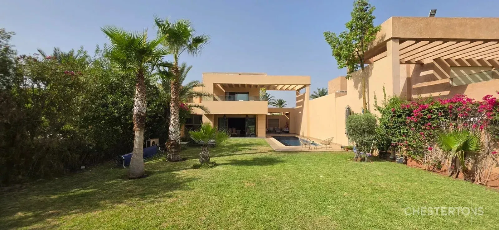 Villa contemporaine avec vue sur le Golf - مراكش