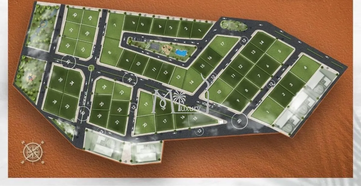 Land for sale on route d'Amizmiz - مراكش
