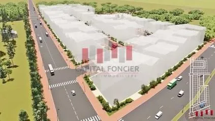 Terrain industriel de 18.000 m zone i2S1 quartier sidi moumen a la vente - الدار البيضاء
