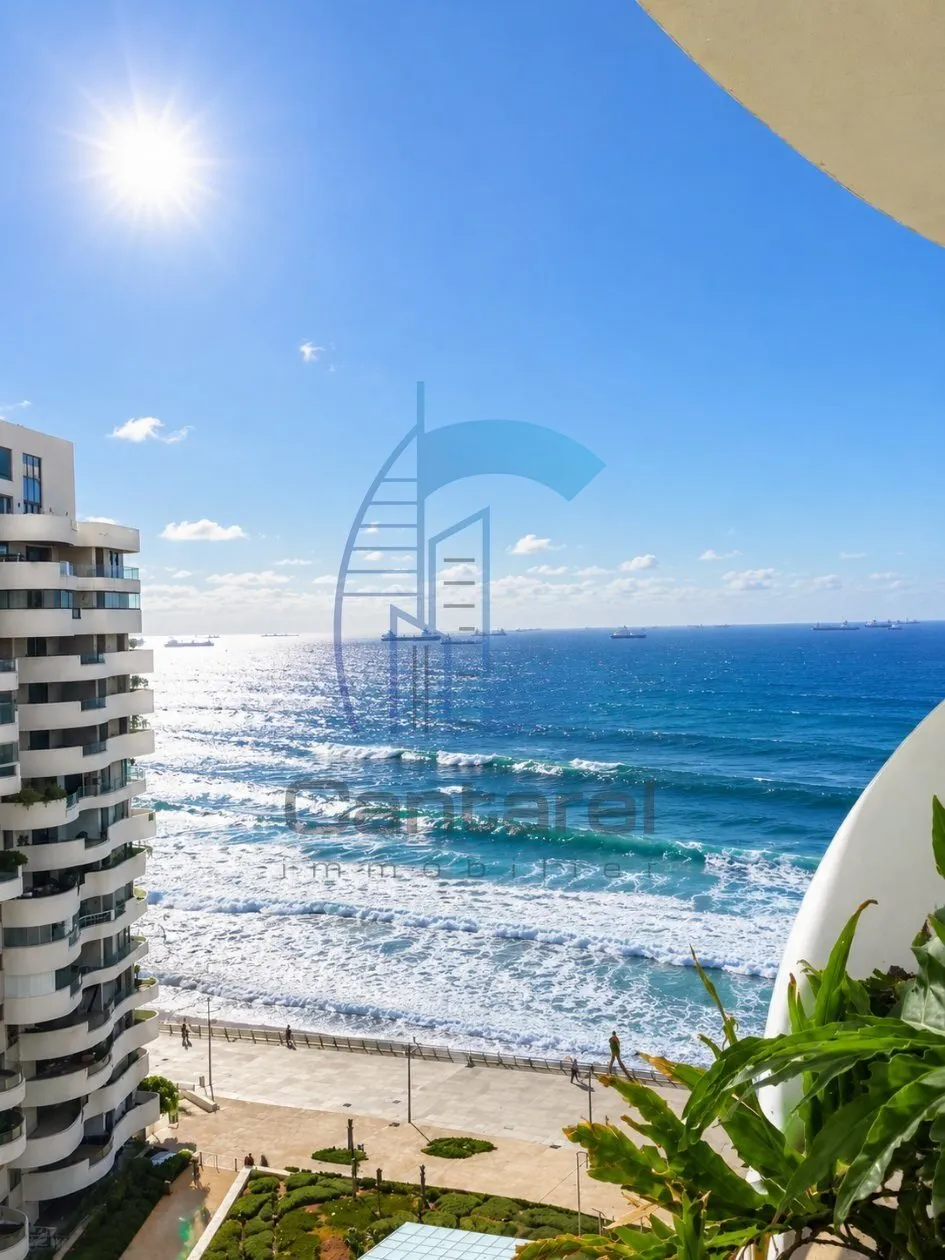 À VENDRE – LA MARINA | STUDIO AVEC VUE MER ET MOSQUÉE - الدار البيضاء