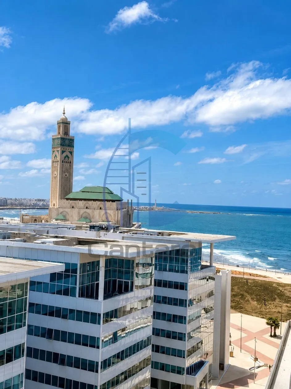 À VENDRE – LA MARINA | STUDIO AVEC VUE MER ET MOSQUÉE - الدار البيضاء (4)
