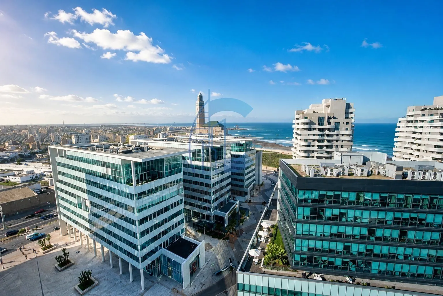 À VENDRE – LA MARINA | STUDIO AVEC VUE MER ET MOSQUÉE - الدار البيضاء (3)