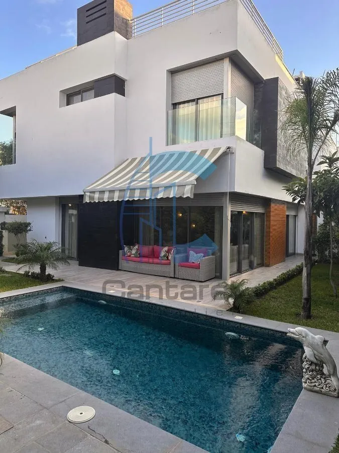 VILLA MODERNE HAUT STANDING – RÉSIDENCE SÉCURISÉE | DAR BOUAZZA - الدار البيضاء