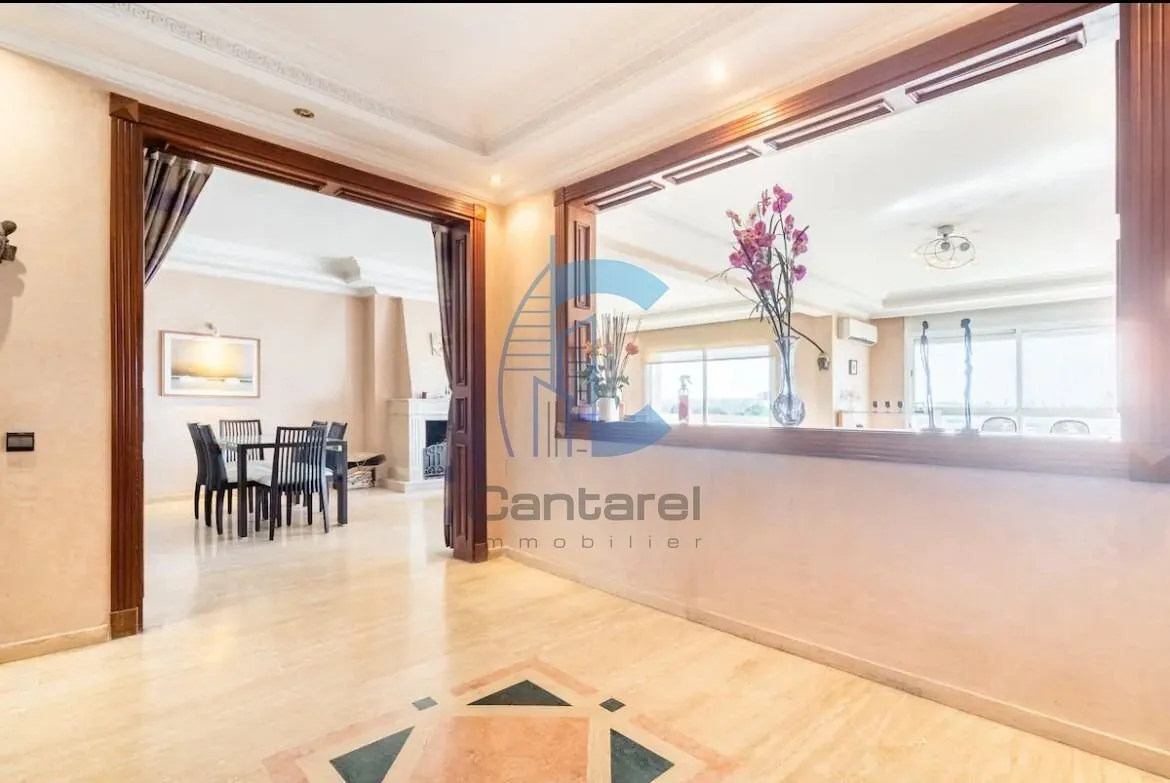 Appartement de standing de 220 m² avec vue dégagée – Triangle d’Or - الدار البيضاء (4)