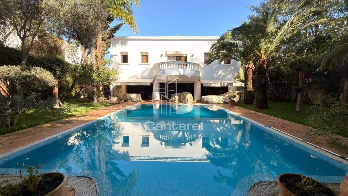 VENTE MAGNIFIQUE VILLA CALIFORNIE - الدار البيضاء