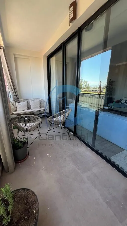 À VENDRE – Appartement Haut Standing 2 Chambres (Possibilité 3) avec Terrasse Couverte – Hivernage, Marrakech - مراكش