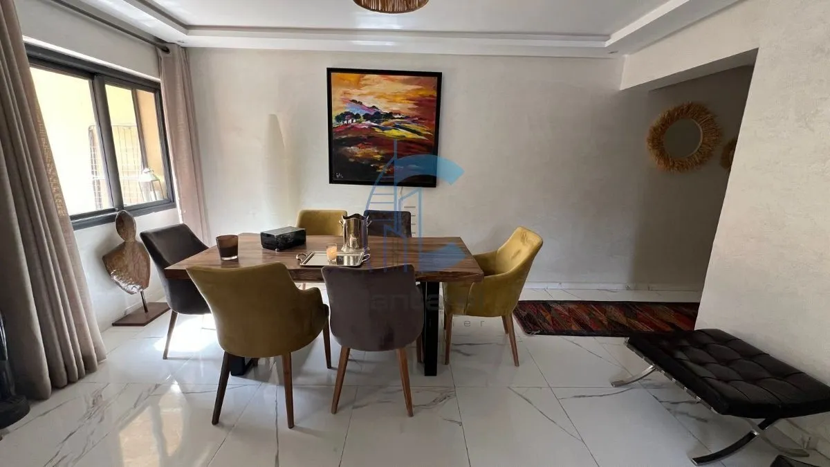 DUPLEX 3 CHAMBRES AVEC GRANDE TERRASSE – VICTOR HUGO, MARRAKECH - مراكش