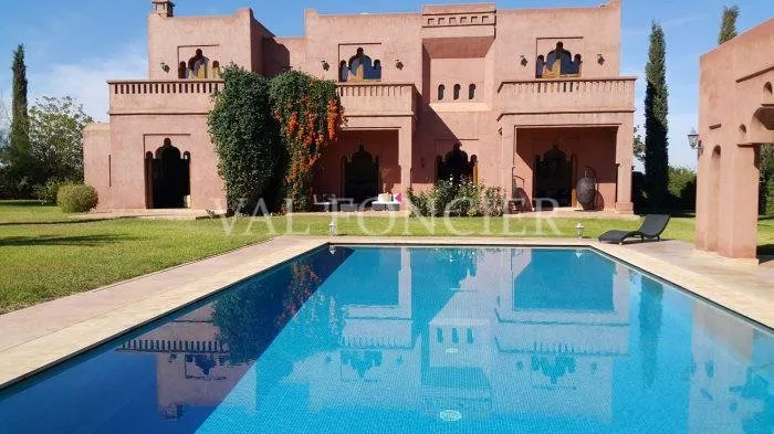 Vente sublime villa sur 4500m2 Route de l'Ourika, Marrakech - مراكش