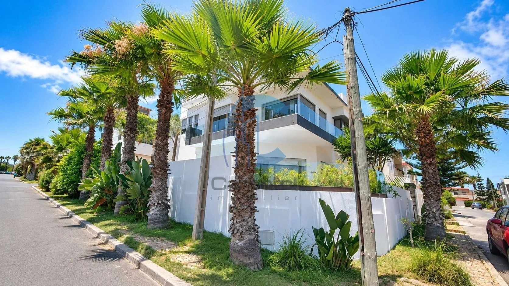 Dar Bouazza – À vendre – Villa d’angle avec vue mer – 6 chambres – 400 m² construits – Secteur Peninsula - الدار البيضاء (2)
