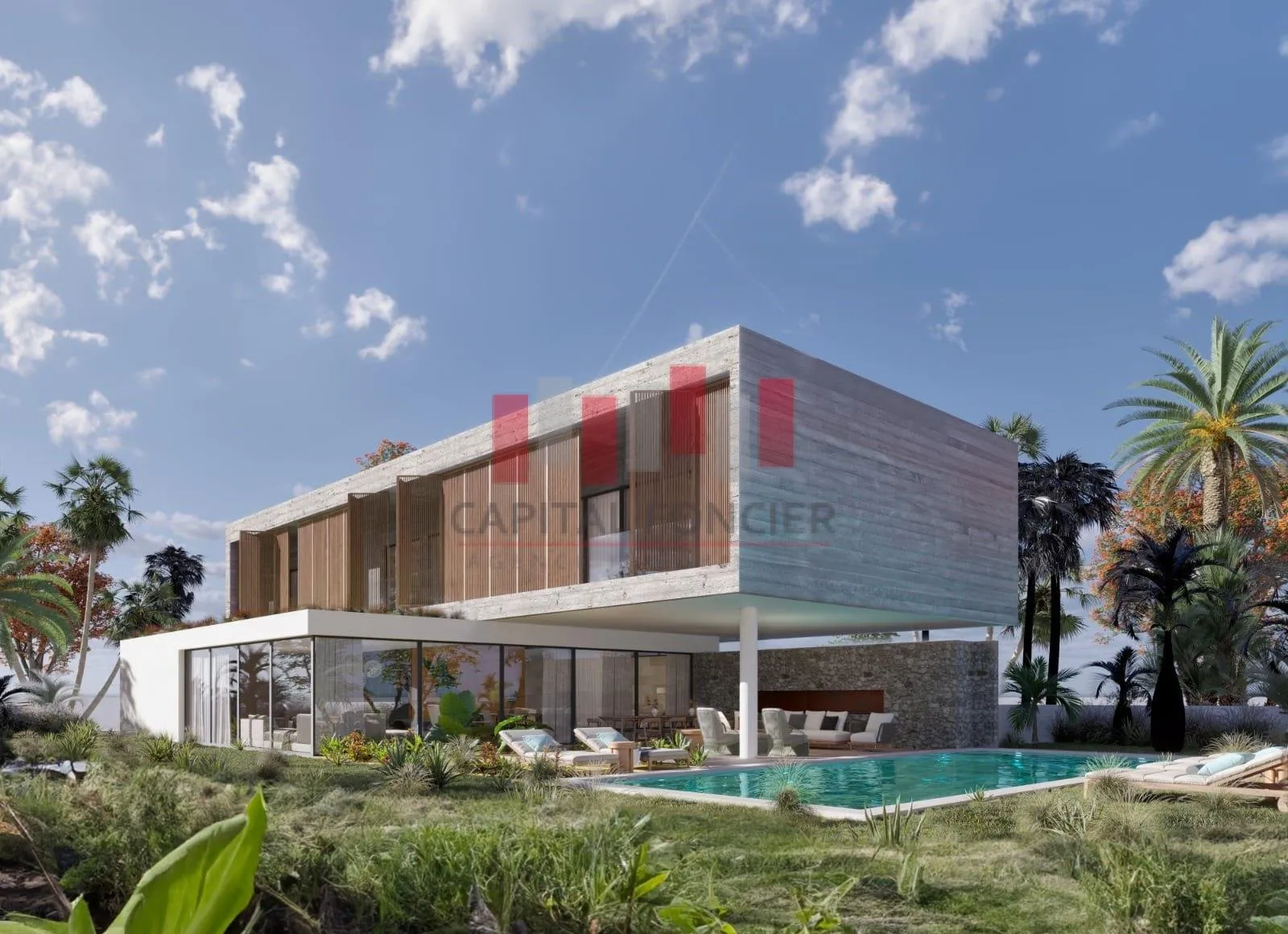 VILLA SEMI CONSTRUITE PROCHE MOROCO MALL - الدار البيضاء