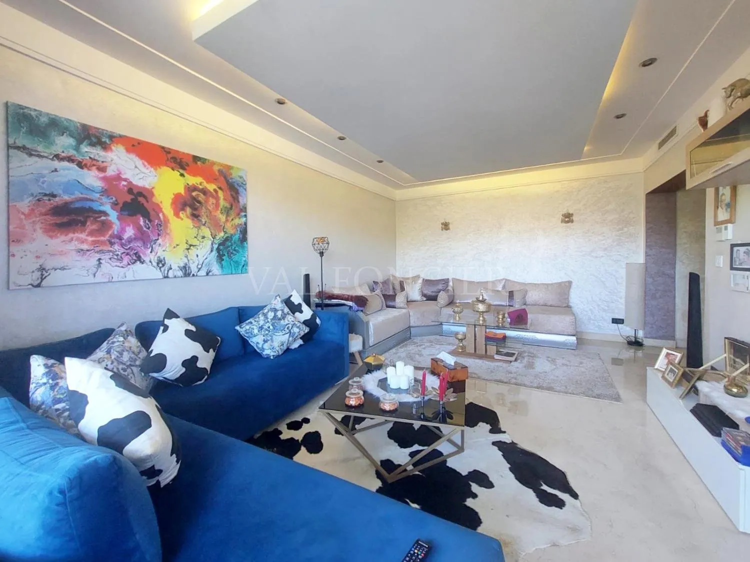 Vente sublime appartement 125m2 2chambres bien situé, Bouskoura ville verte - الدار البيضاء (3)