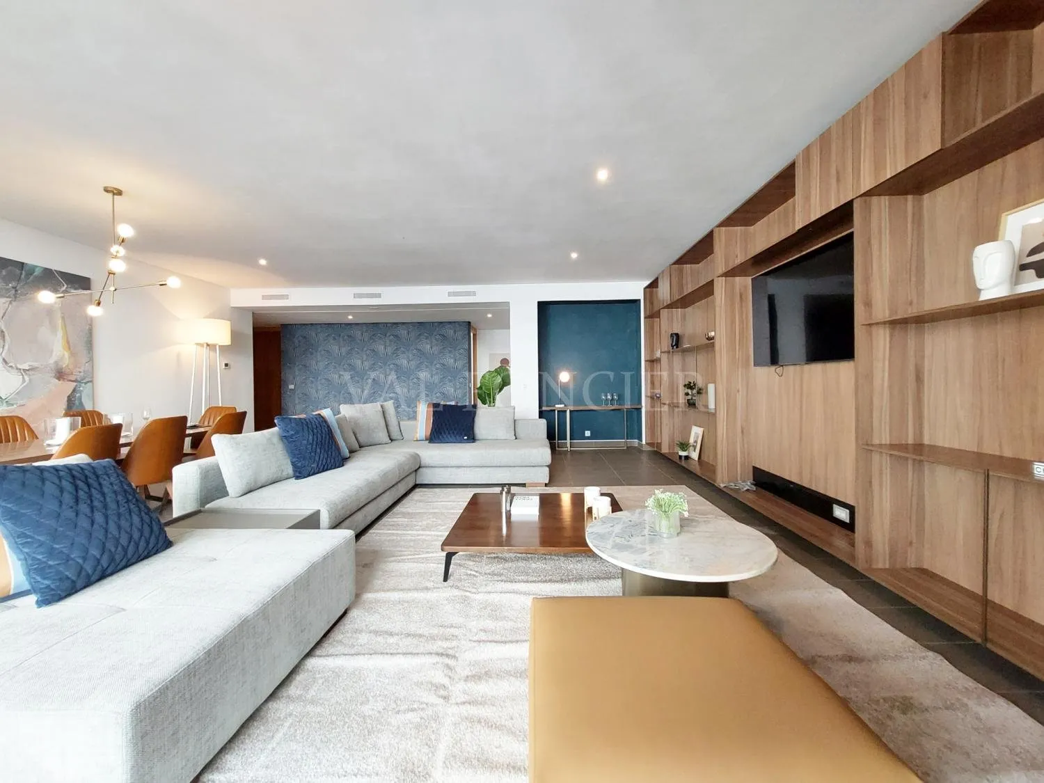 Vente appartement exceptionnel 3chambres avec terrasse et vue mer Anfa - الدار البيضاء (3)