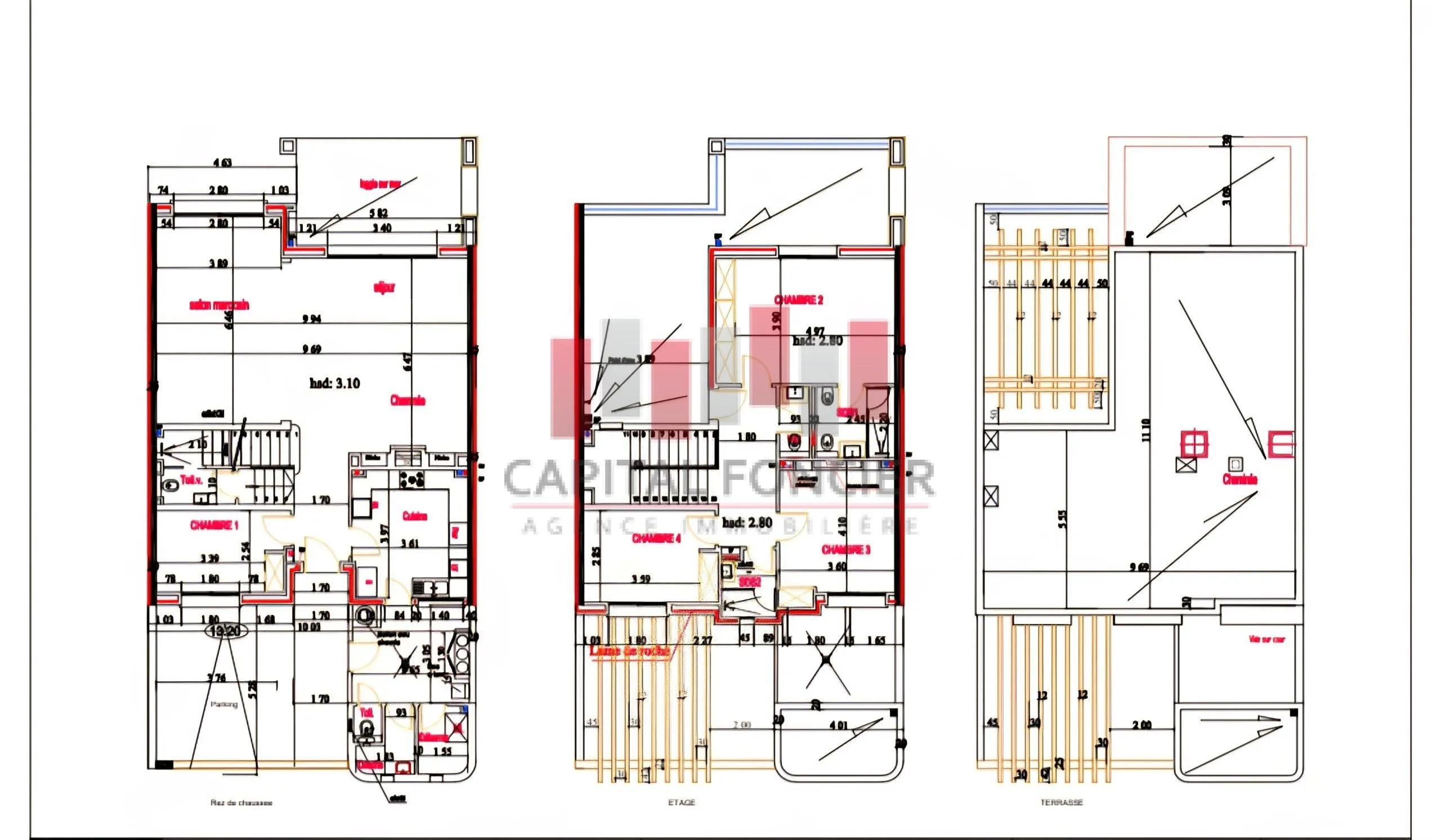 VILLA NEUVE DISPONIBLE - الدار البيضاء (2)