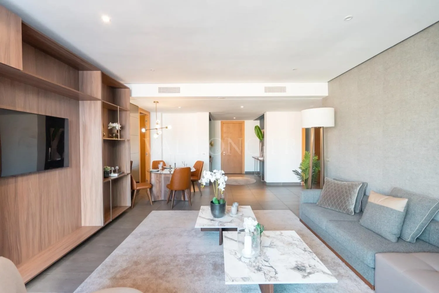 Vente appartement meublé 145m2 2chambres Ain Diab, Casablanca - الدار البيضاء (2)