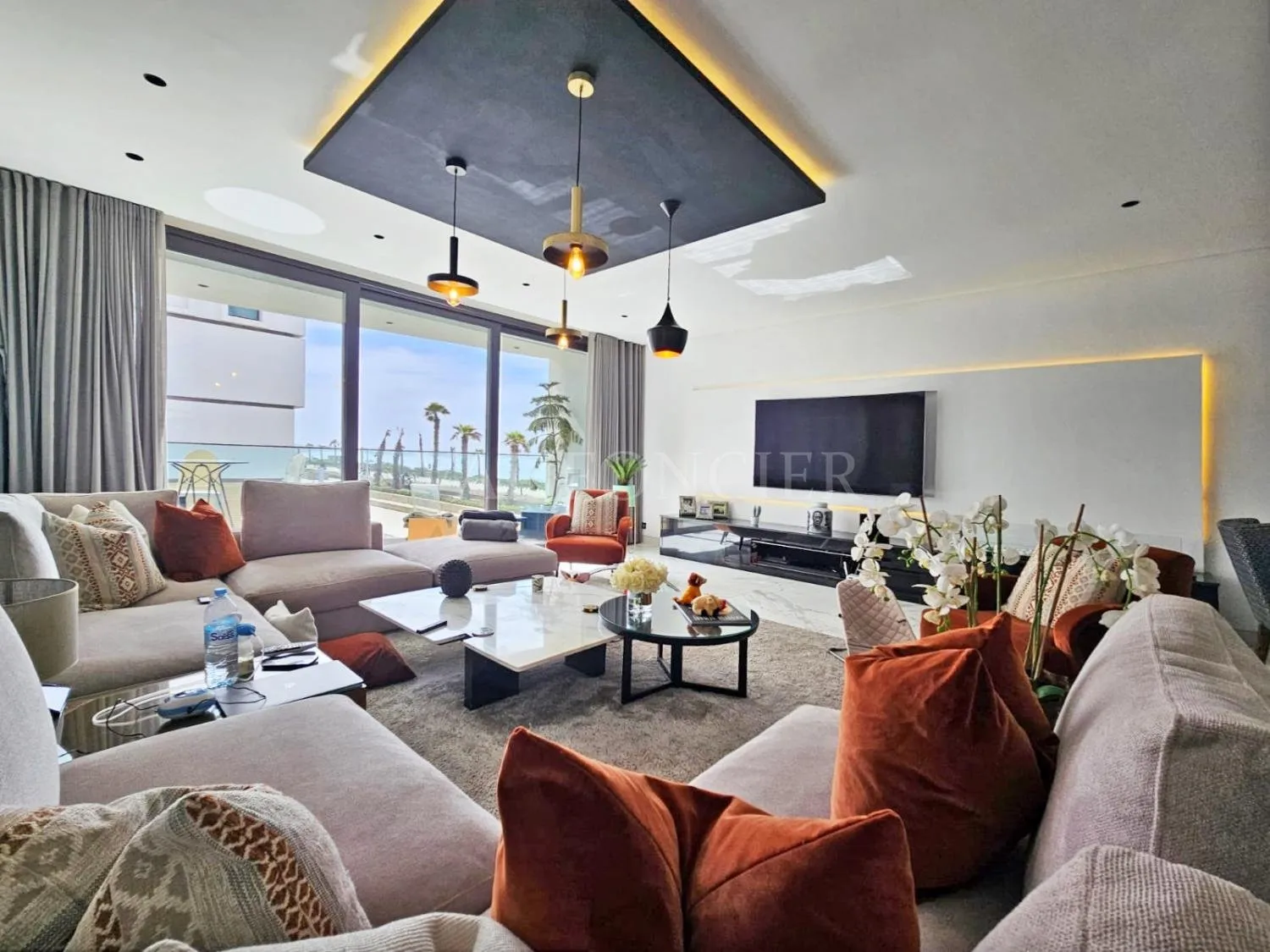 Vente luxueux appartement 200m2 3chambres avec vue mer à Anfa Place, Casablanca - الدار البيضاء (4)