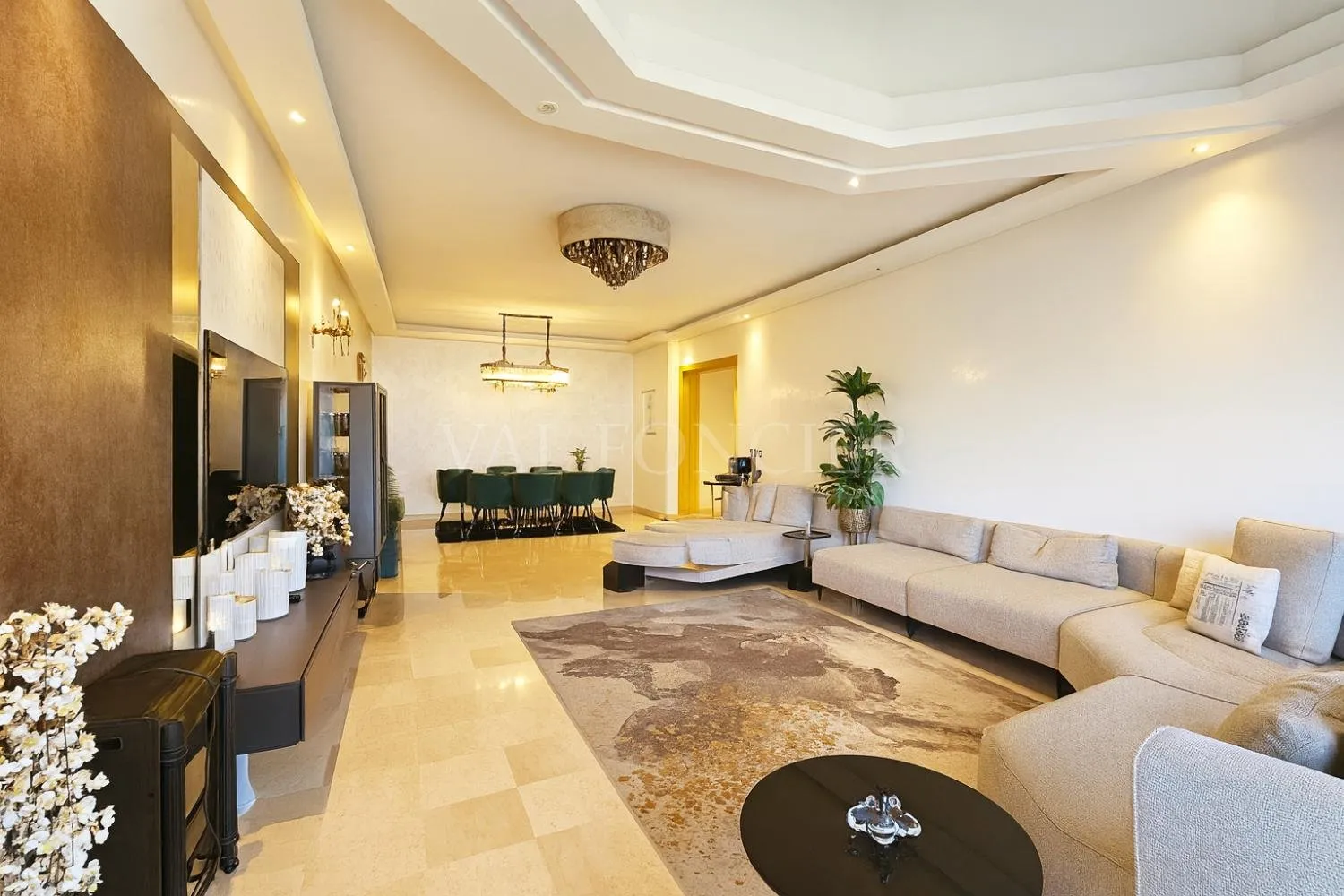 Vente Appartement 183m2 dernier étage Ain Diab, Casablanca - الدار البيضاء (2)