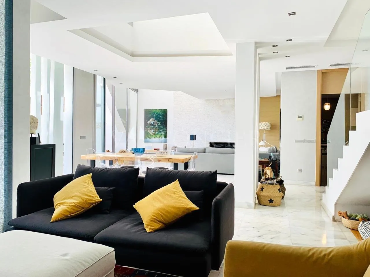 Magnifique villa d'architecte 500m2 à vendre à Bouskoura ville verte - الدار البيضاء (4)