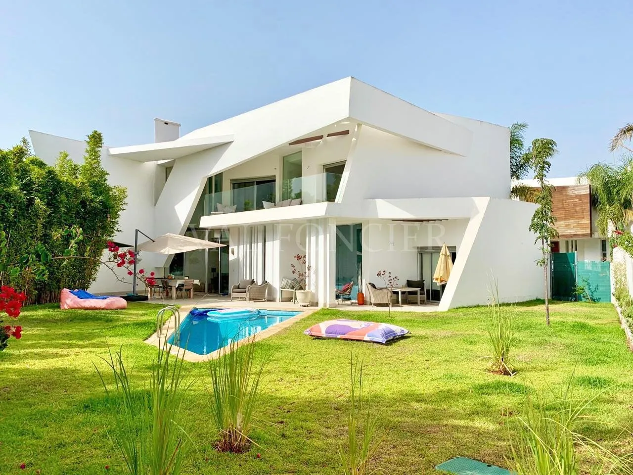 Magnifique villa d'architecte 500m2 à vendre à Bouskoura ville verte - الدار البيضاء