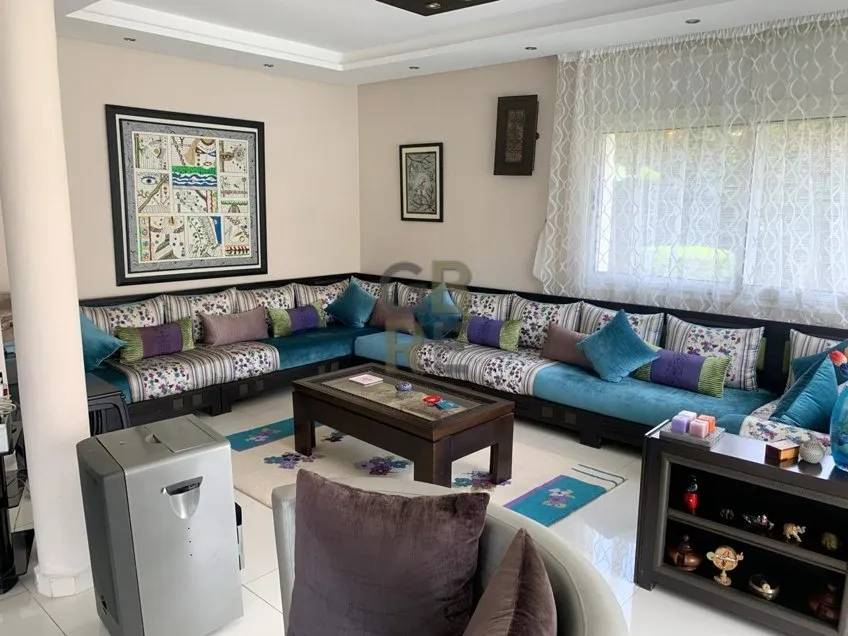 Villa entièrement rénovée avec piscine à Olm Souissi en vente - الرباط (4)