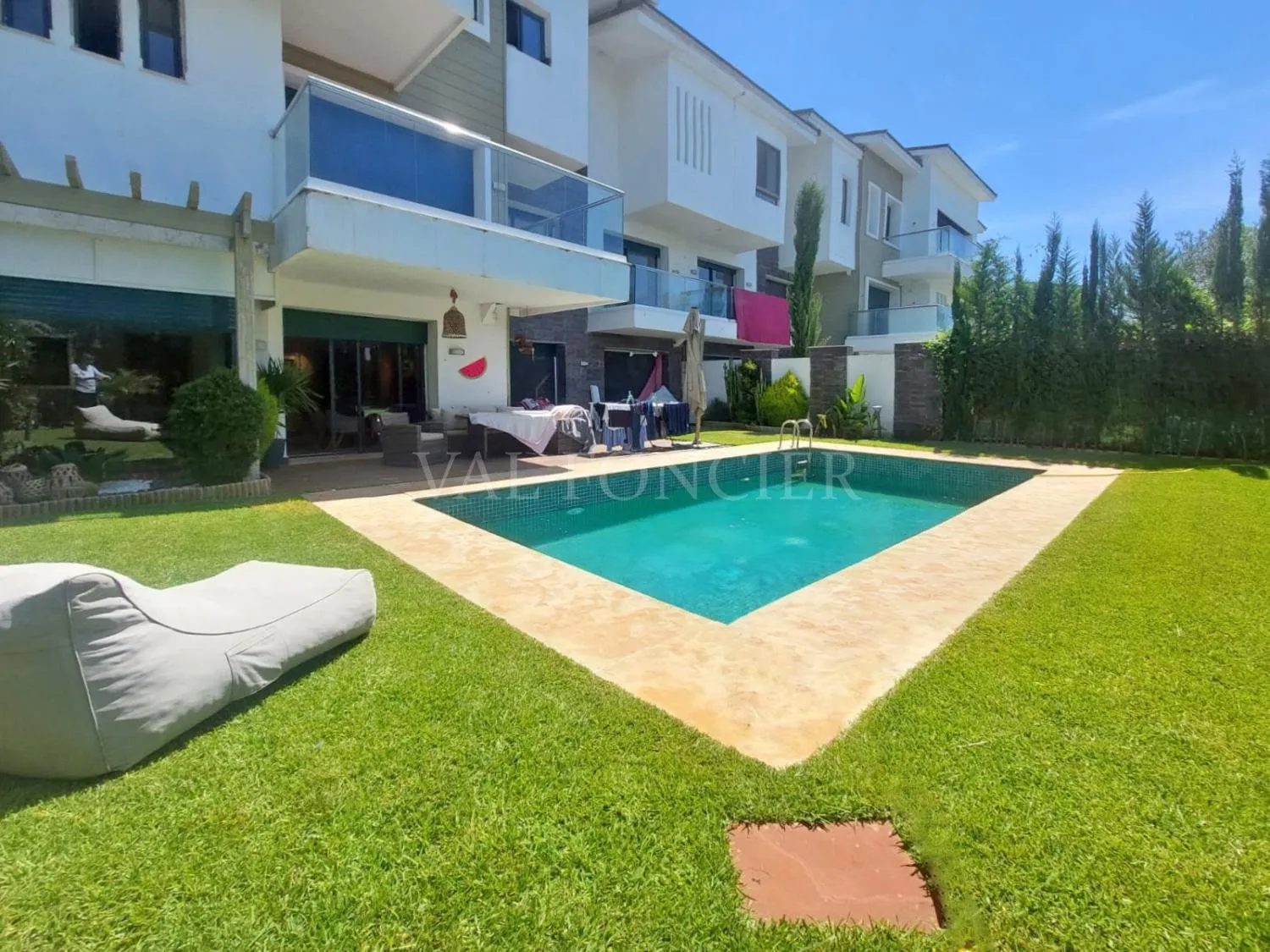 Vente magnifique Rez-de-jardin avec piscine 620m2, Bouskoura ville verte - الدار البيضاء (2)