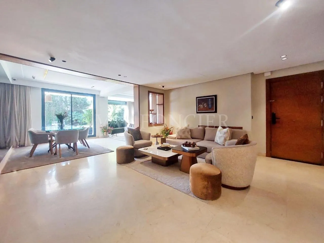 Vente magnifique Rez-de-jardin avec piscine 620m2, Bouskoura ville verte - الدار البيضاء (3)
