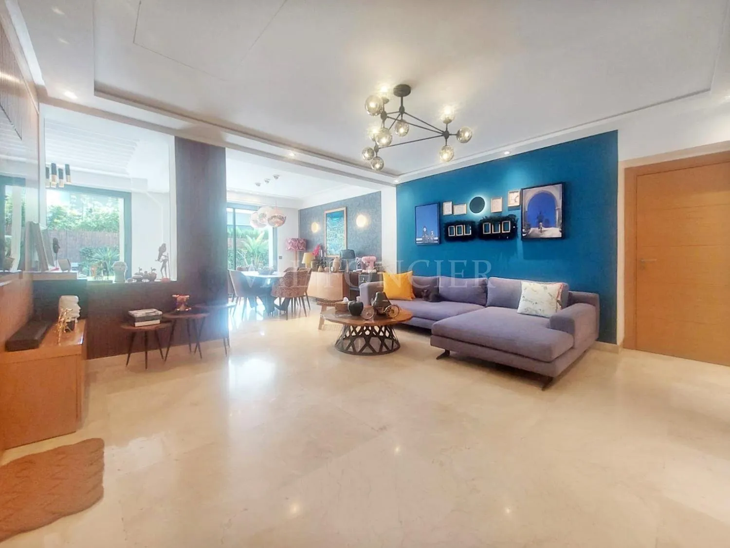 Magnifique Appartement rez-de-jardin à vendre à La Palmeraie – Bouskoura Ville Verte - الدار البيضاء (4)
