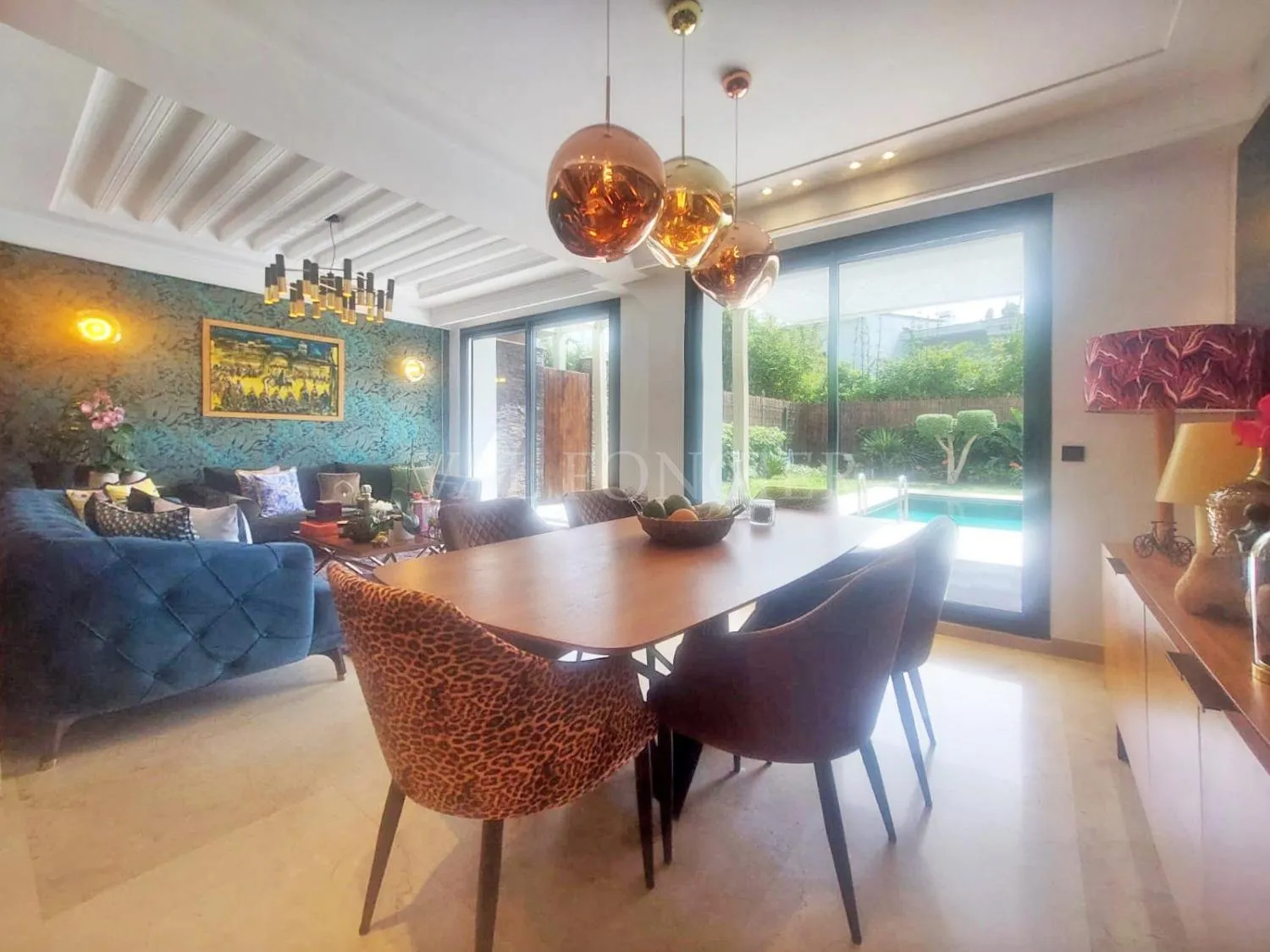 Magnifique Appartement rez-de-jardin à vendre à La Palmeraie – Bouskoura Ville Verte - الدار البيضاء (3)