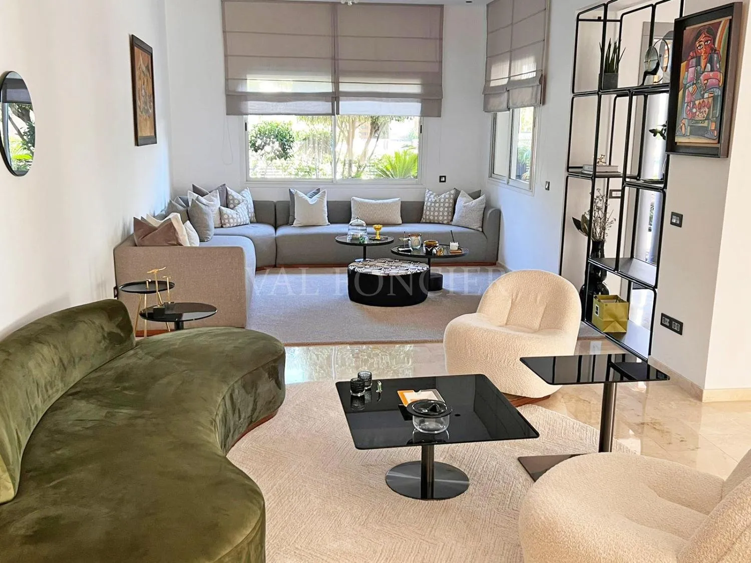 Vente magnifique villa 4chambres avec piscine résidence fermée, Bouskoura - الدار البيضاء (4)