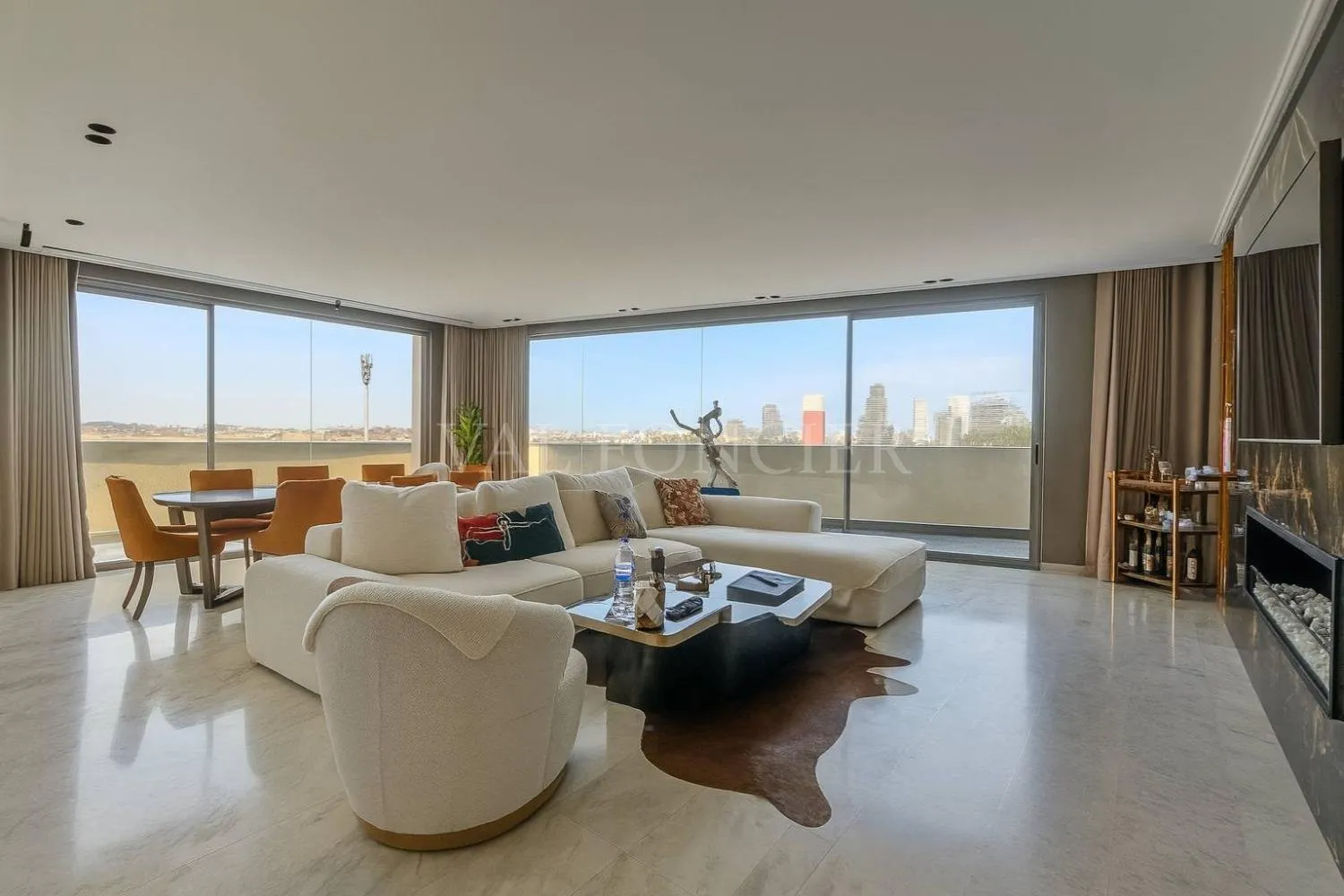 Vente appartement 3chambres avec terrasse sans vis-à-vis à la Ferme Bretone - الدار البيضاء
