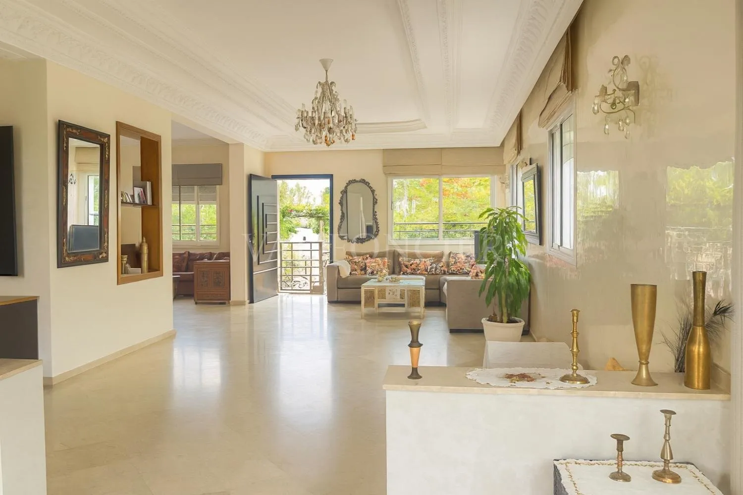 Vente charmante villa 456m2 4chambres à Dar Bouazza - الدار البيضاء (2)