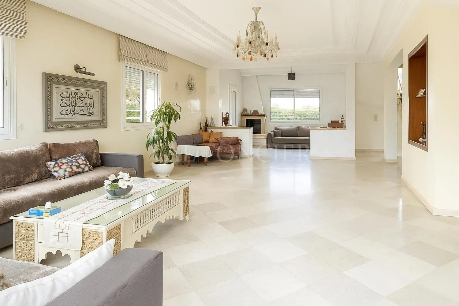 Vente charmante villa 456m2 4chambres à Dar Bouazza - الدار البيضاء (3)