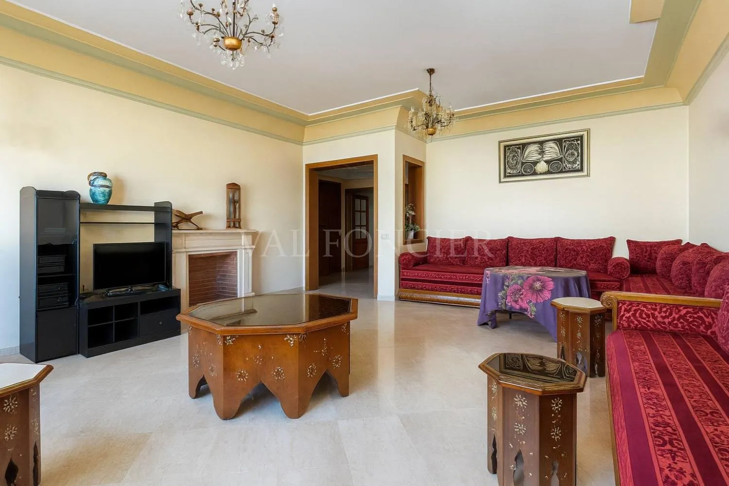 Très bel appartement 3chambres avec grande terrasse à Racine, Casablanca - الدار البيضاء (3)