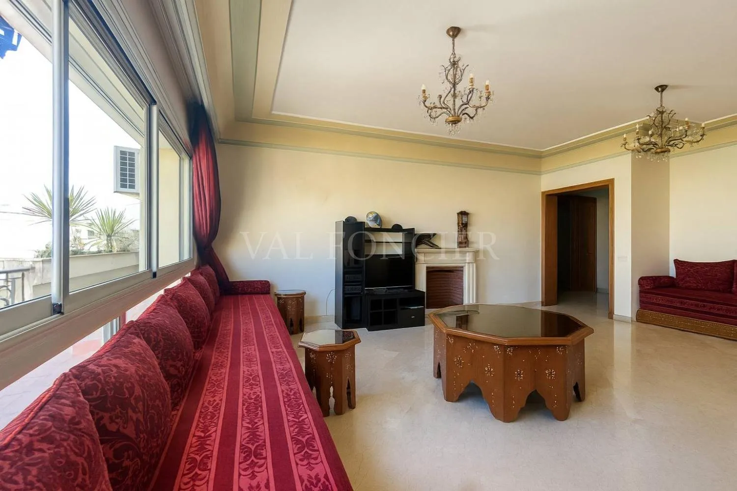 Très bel appartement 3chambres avec grande terrasse à Racine, Casablanca - الدار البيضاء (2)