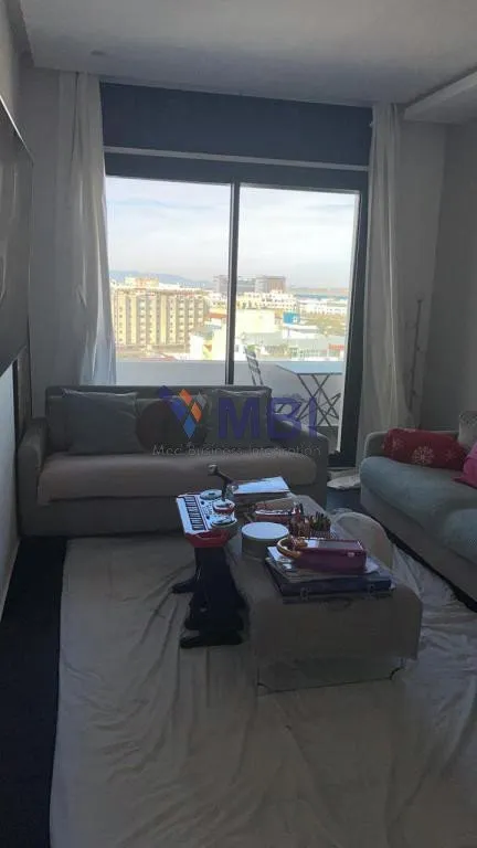 Superbe Appartement avec Grande Terrasse Vue Mer à vendre V.C.T.2136 - طنجة