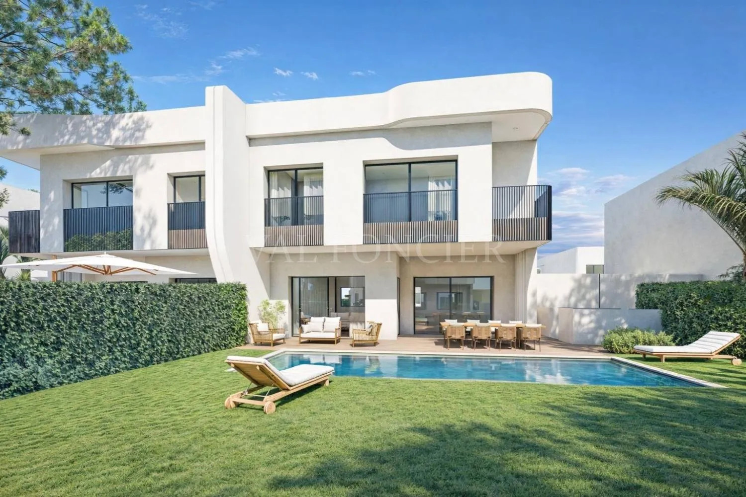 Villa neuve moderne à vendre à Dar Bouazza - الدار البيضاء