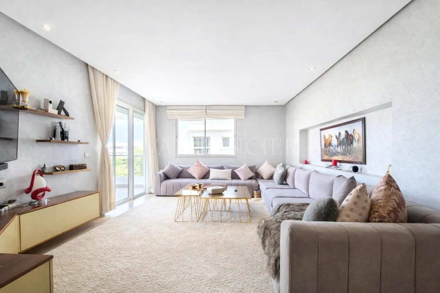 Vente très bel appartement 137m2 3chambres avec terrasse à Prestigia Golf City, Bouskoura - الدار البيضاء
