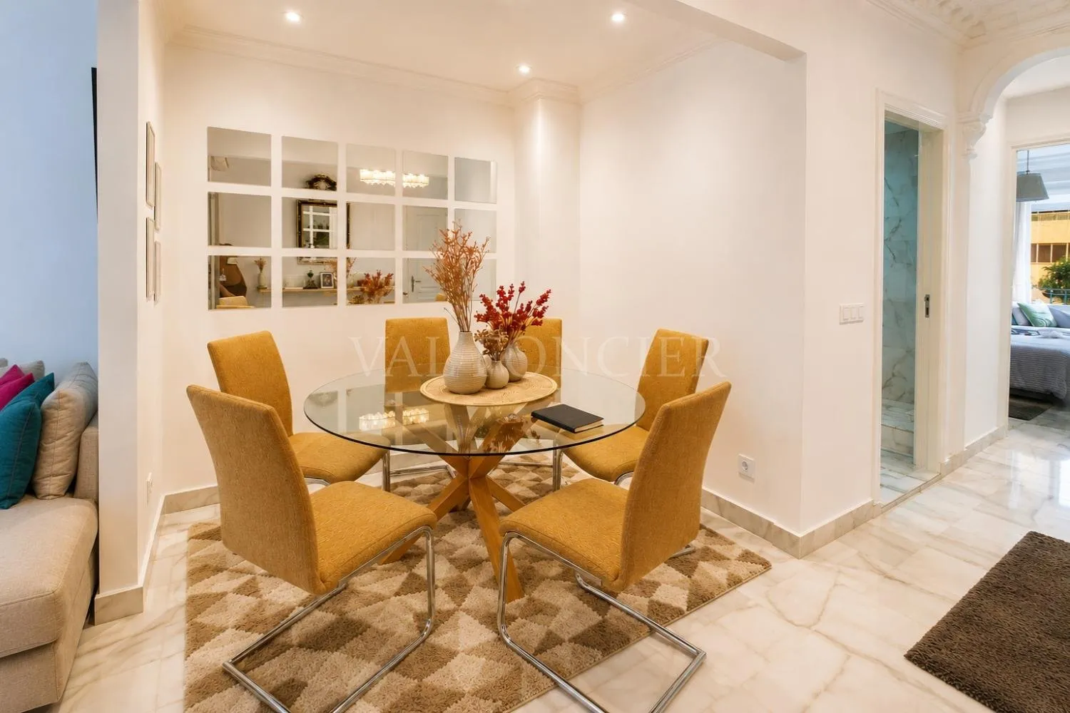 Vente Bel Appartement 105m2 avec 2Chambres Terrasse Racine, Casablanca - الدار البيضاء (4)
