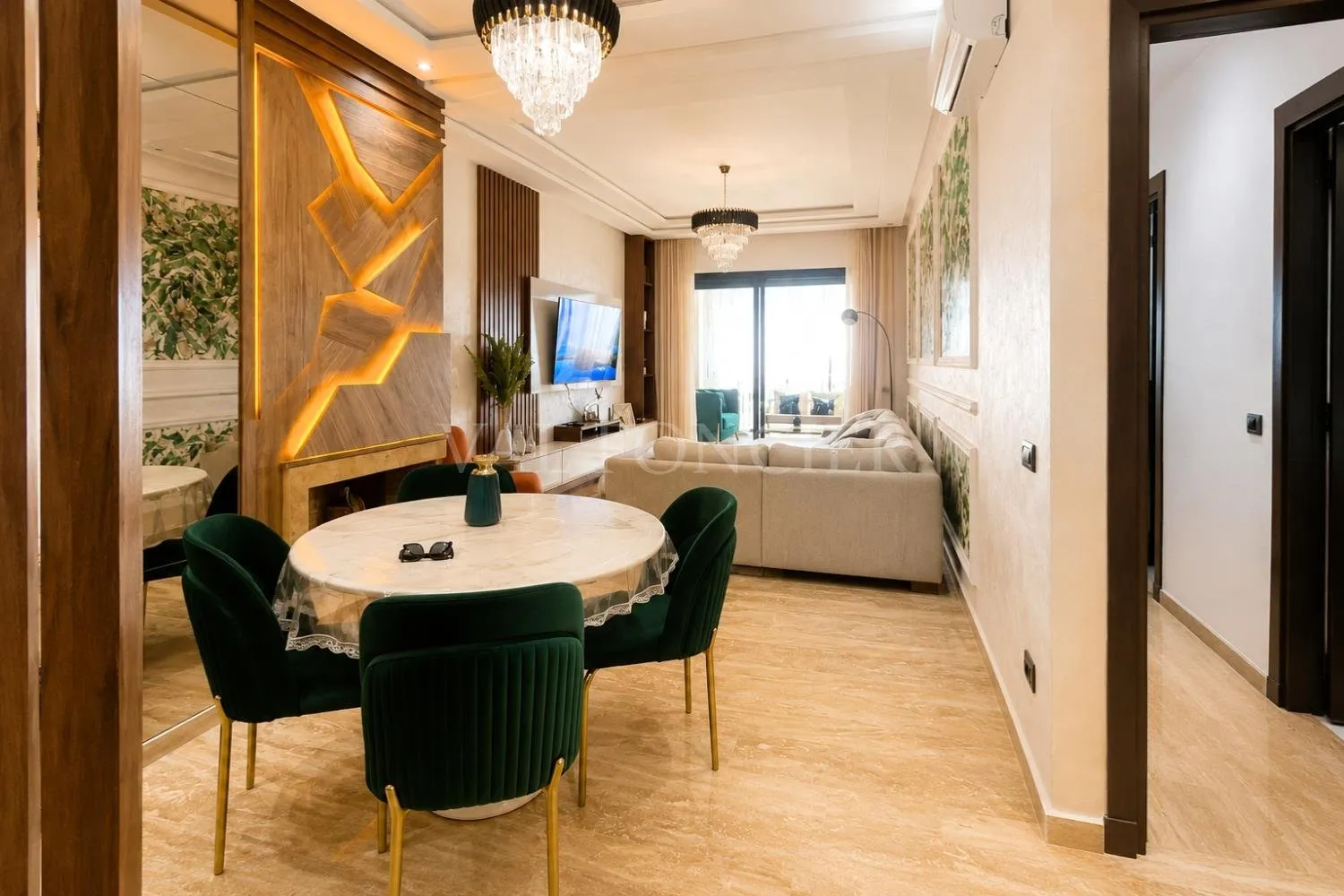 Appartement moderne 3 chambres avec terrasse à vendre à Dar Bouazza - الدار البيضاء