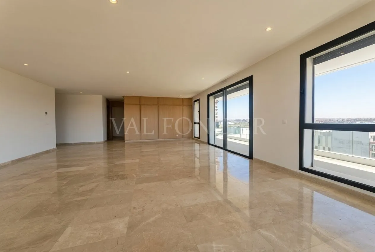 Vente d'un splendide appartement de 272 m² avec grande terrasse, Casablanca Finance City - الدار البيضاء