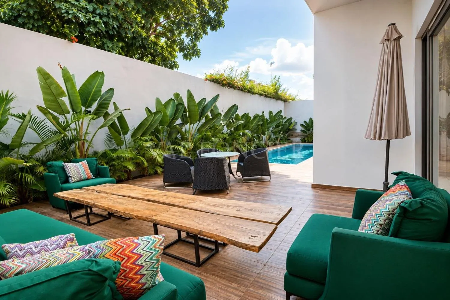 Vente Superbe Villa 4Chambres avec Piscine et Rooftop, Bouskoura - الدار البيضاء