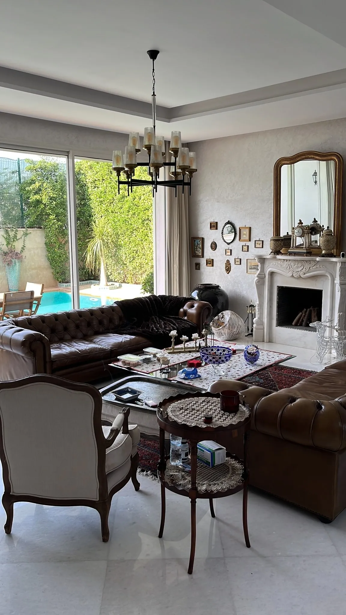 vente villa piscine jardin dar bouazza casablanca - الدار البيضاء